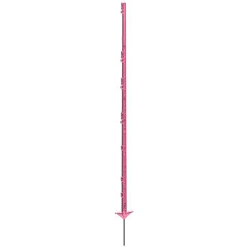 Plastični steber Classic 156 cm z 11 izolatorji pink, 5kos
