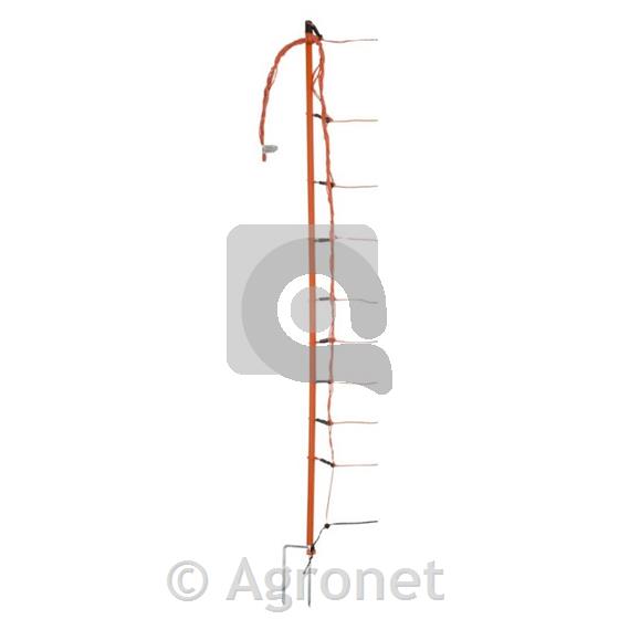 Palica za mrežo (dvojna konica) oranžna 90cm