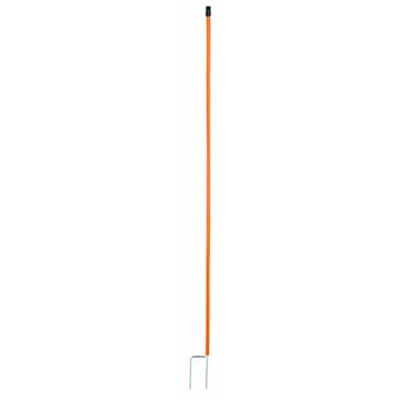 Palica za mrežo (dvojna konica) oranžna 106cm